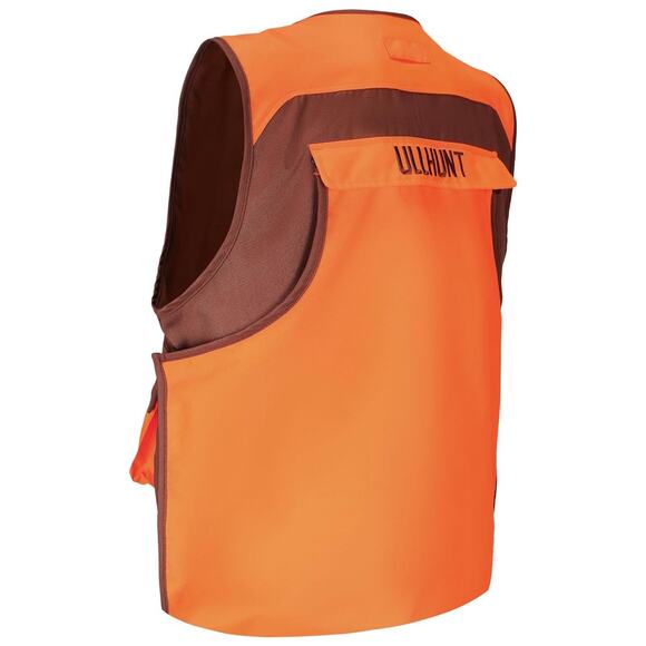 Upland Hunting Vest, Bird Game Vest with Front Pockets & Back Game Pouch Size L - Picture 3 of 7